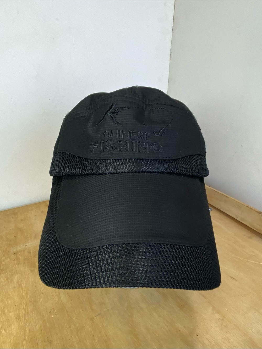 Black Mesh Baseball Cap